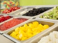 Ã¢â¬Å½Frozen Yogurt Toppings Royalty Free Stock Photo